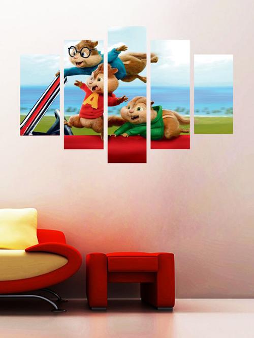 impression wall alvin and chipmunks wall sticker - 13427022 - Very Small Image - 1
