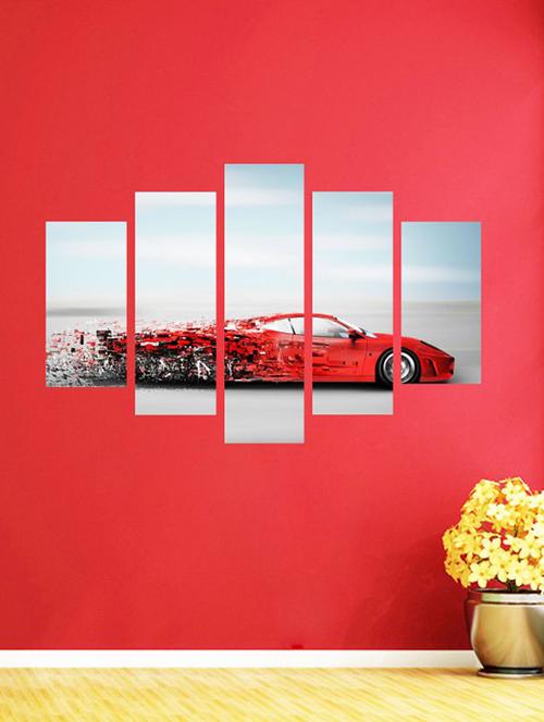 impression wall speed car abstract wall sticker - 13427031 - Very Small Image - 1