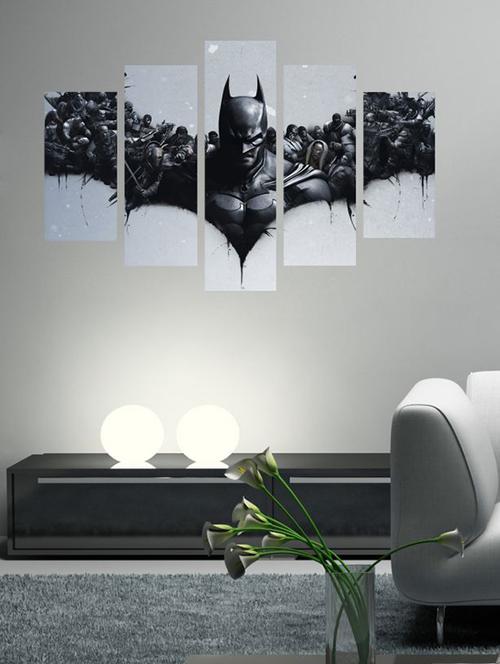 impression wall batman arkham season wall sticker - 13427060 - Very Small Image - 1