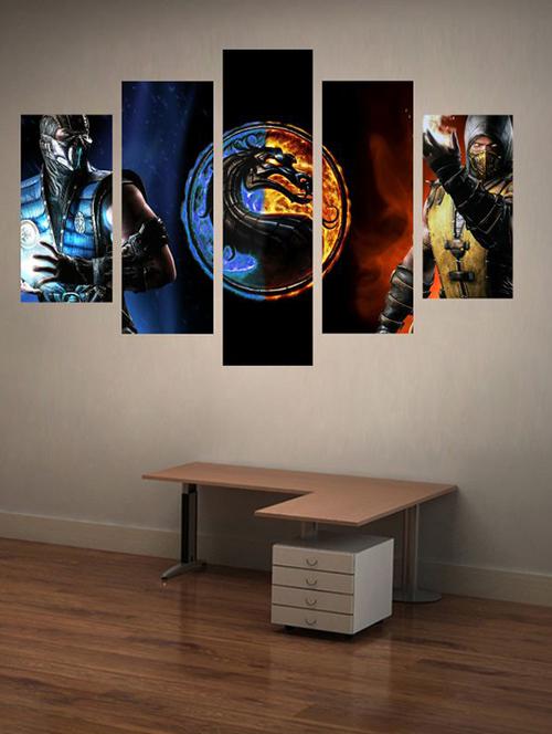 impression wall mortal kombat wall sticker - 13427074 - Very Small Image - 1