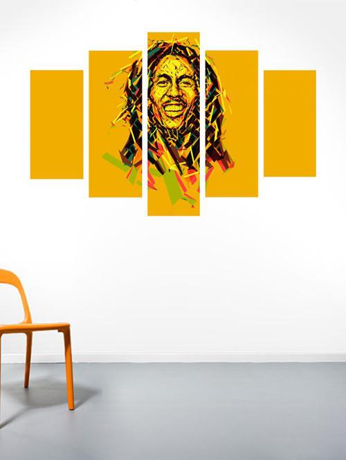 impression wall bob marley wall sticker - 13427077 - Very Small Image - 1