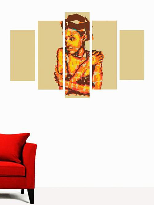 impression wall african woman wall sticker - 13427083 - Very Small Image - 1