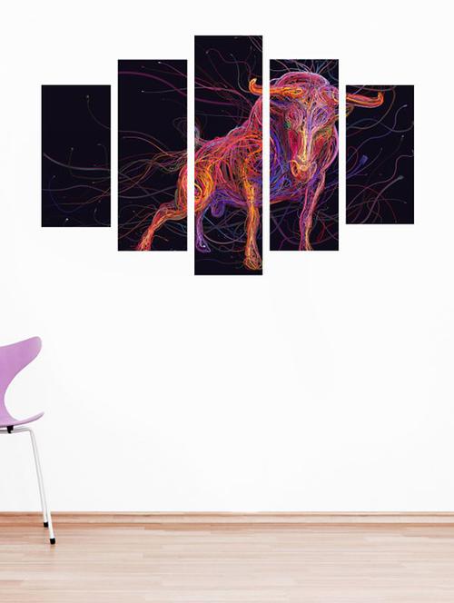 impression wall bull wall sticker - 13427084 - Very Small Image - 1