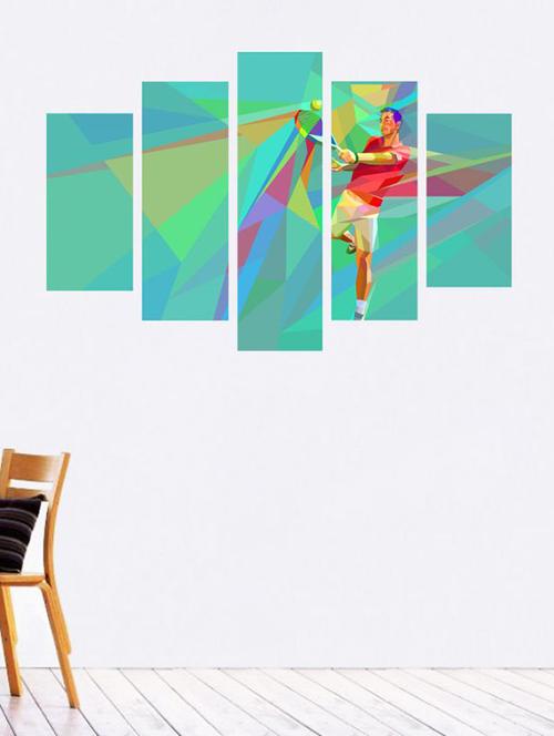 impression wall tennis ball wall sticker - 13427097 - Very Small Image - 1