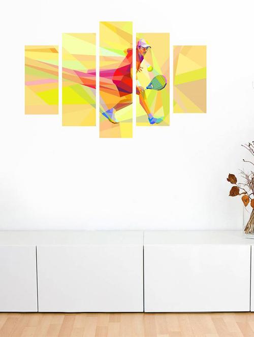 impression wall tennis wall sticker - 13427101 - Very Small Image - 1
