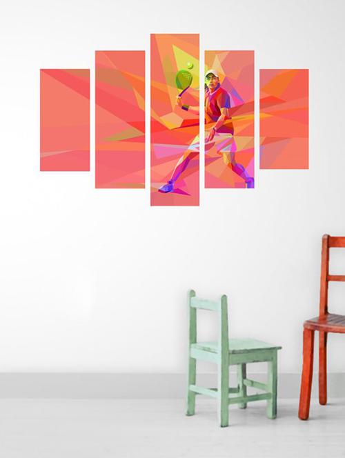 impression wall tennis ball wall sticker - 13427104 - Very Small Image - 1