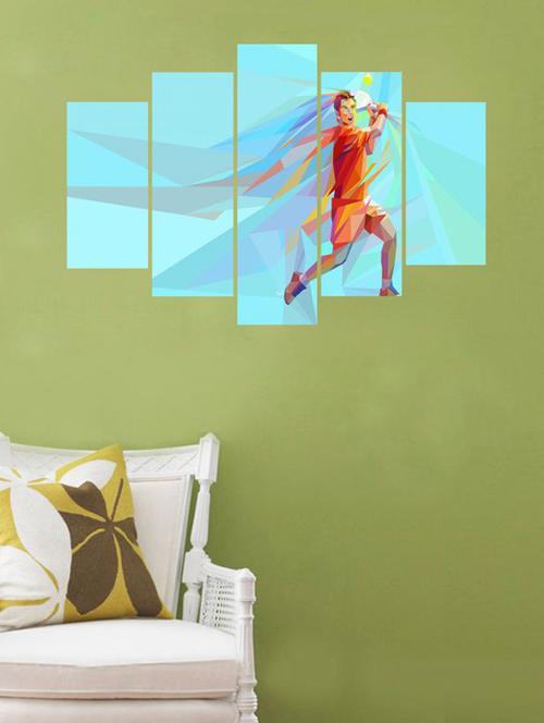 impression wal tennis ball wall sticker - 13427107 - Very Small Image - 1