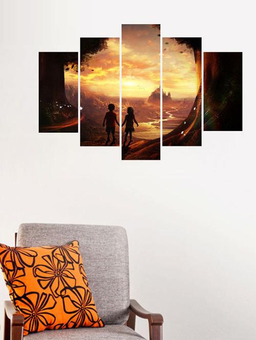 impression wall fairy tales kid wall sticker - 13427154 - Very Small Image - 1