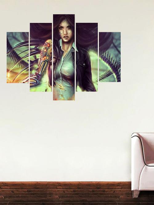 impression wall witch wall sticker - 13427162 - Very Small Image - 1
