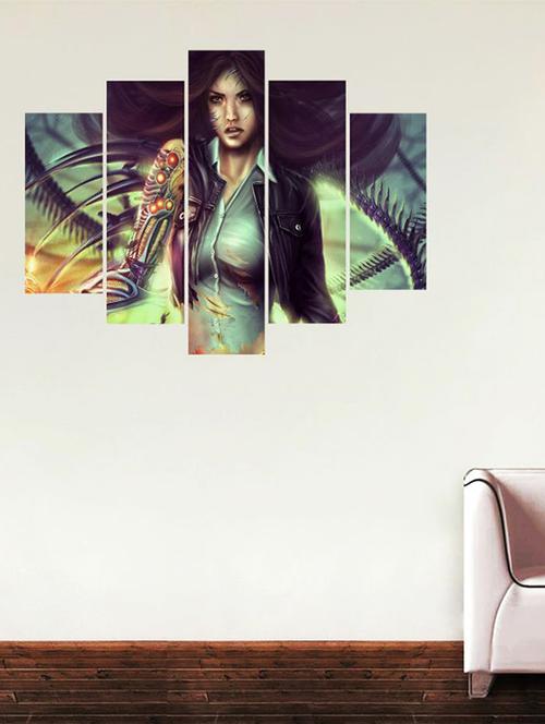 impression wall witch wall sticker - 13427163 - Very Small Image - 1