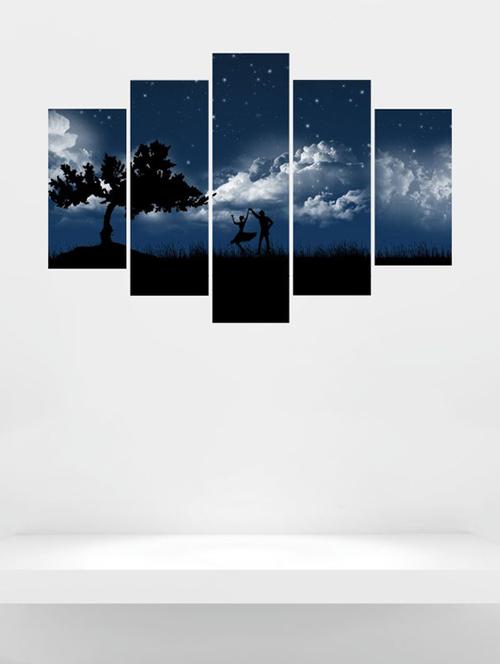 impression wall dancing in moonlight wall sticker - 13427167 - Very Small Image - 1