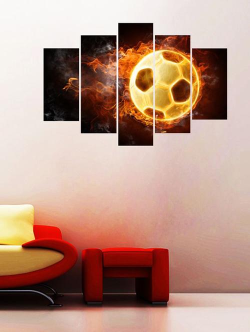 impression wall football wall sticker - 13427177 - Very Small Image - 1