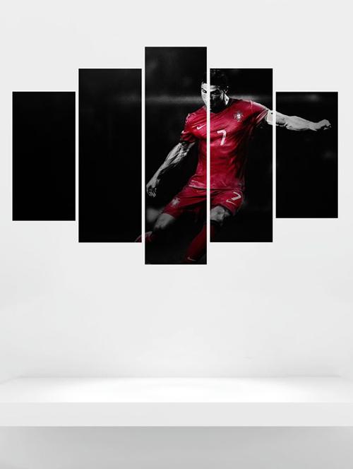 impression wall ronaldo wall sticker - 13427187 - Very Small Image - 1