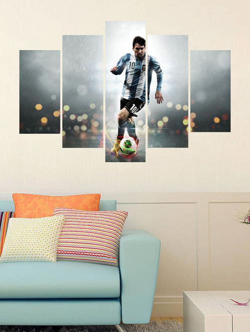 impression wall lionel messi wall sticker - 13427195 - Very Small Image - 1
