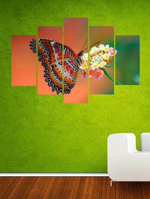 impression wall colorful butterfly wall sticker - 13427212 - Very Small Image - 1