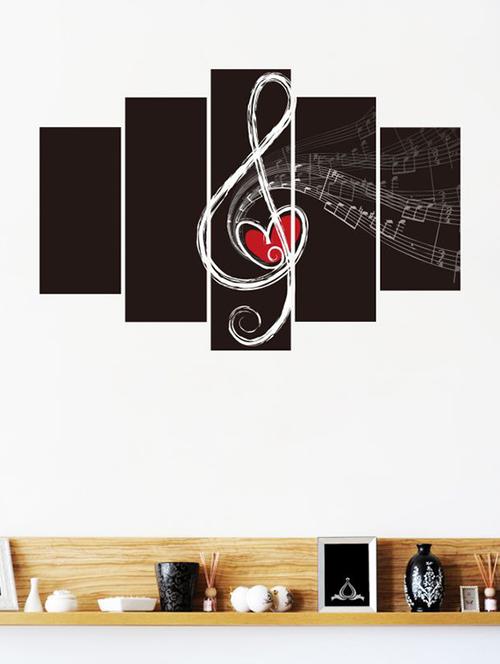 impression wall music love wal sticker - 13427228 - Very Small Image - 1