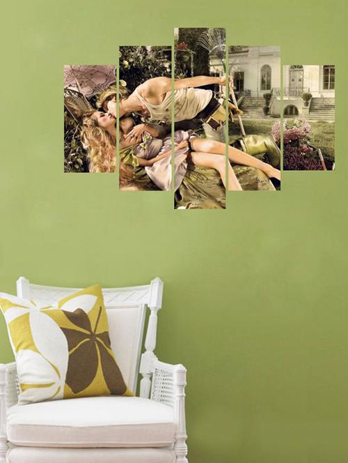 impression wall boy and girl wall sticker - 13427233 - Very Small Image - 1