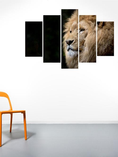 impression wall lion wall sticker - 13427262 - Very Small Image - 1