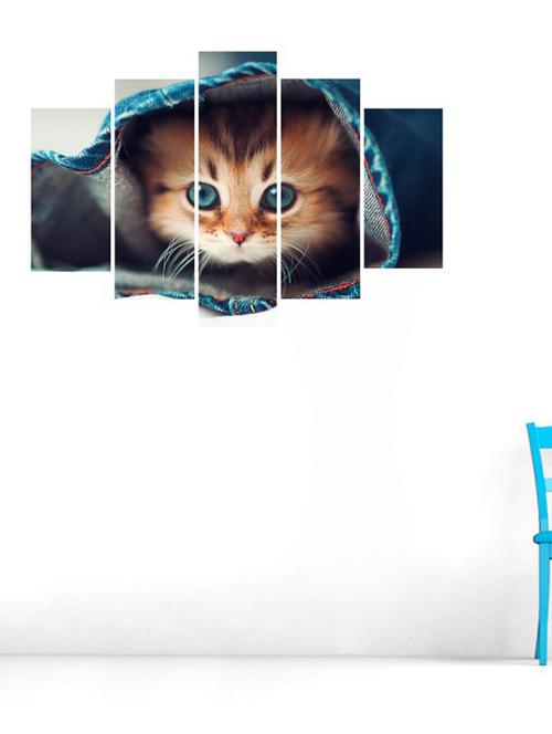 impression wall cat high wall sticker - 13427272 - Very Small Image - 1