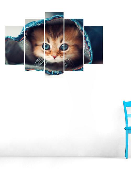 impression wall cat high wall sticker - 13427273 - Very Small Image - 1