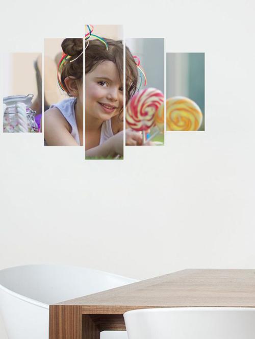impression wall cute child girl wall sticker - 13427278 - Very Small Image - 1