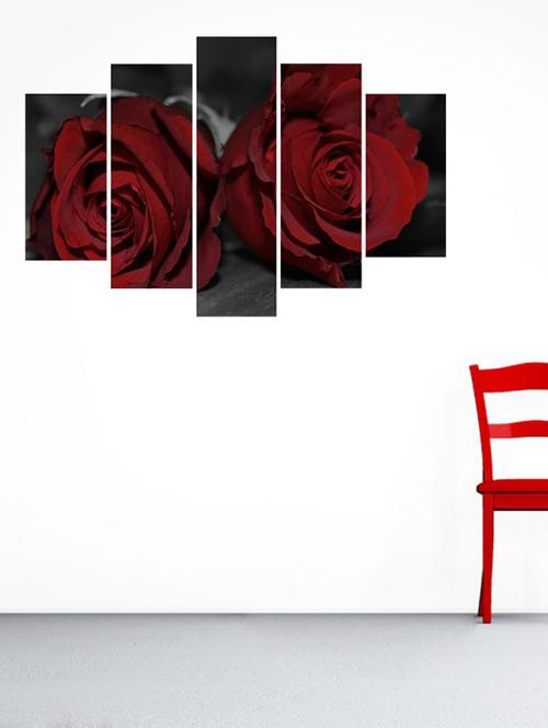 impression wall dark roses wall sticker - 13427289 - Very Small Image - 1