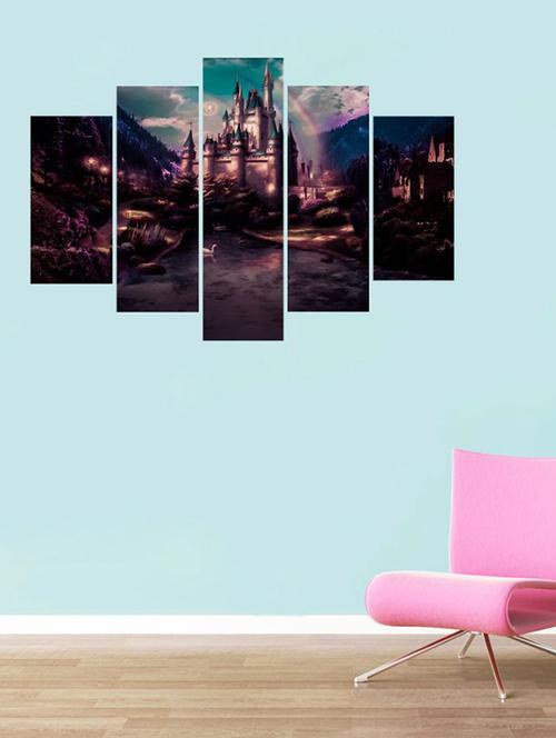 impression wall dark castle wall sticker - 13427293 - Very Small Image - 1