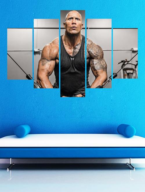 impression wall the rock wall sticker - 13427314 - Very Small Image - 1