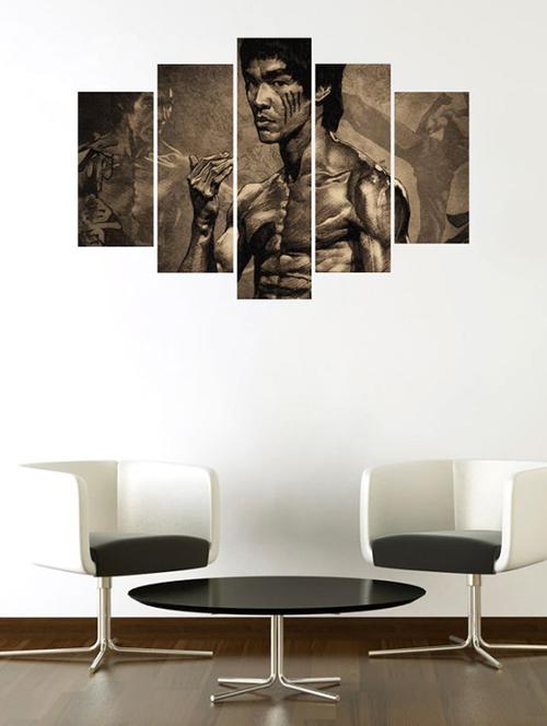 impression wall bruce lee wall sticker - 13427324 - Very Small Image - 1