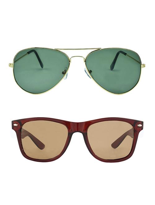 zyaden combo of two sunglasses wayfarer & aviator - 13427348 - Very Small Image - 1