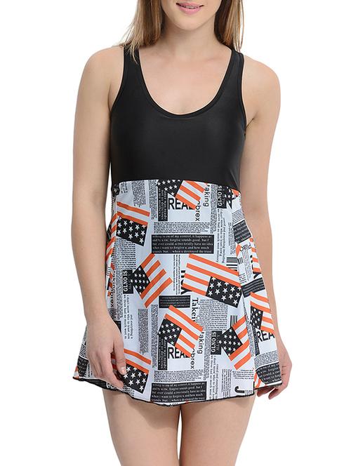 multi colored nylon functional swimsuit - 13429191 - Very Small Image - 1