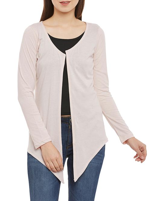 beige viscose shrug - 13429627 - Very Small Image - 1