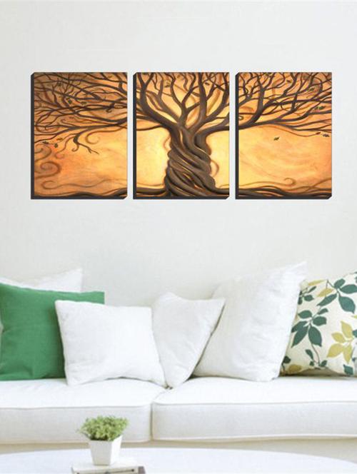 impression wall nature 3 pieces vinyl wall sticker - 13429950 - Very Small Image - 1