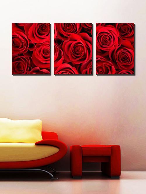 impression wall nature 3 pieces vinyl wall sticker - 13429954 - Very Small Image - 1
