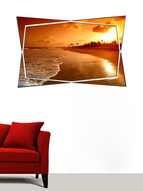 impression wall nature cut pieces wall sticker - 13430004 - Very Small Image - 1