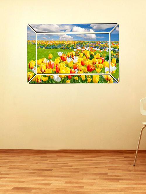 impression wall nature cut pieces wall sticker - 13430015 - Very Small Image - 1