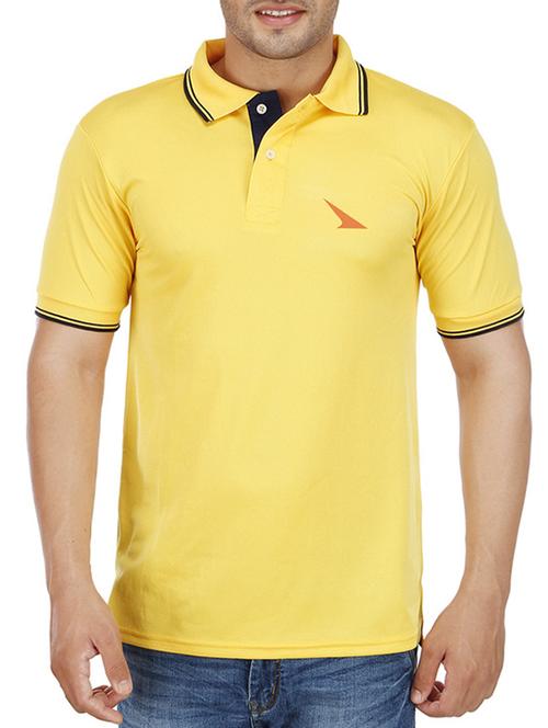 yellow polyester t-shirt - 13430050 - Very Small Image - 1
