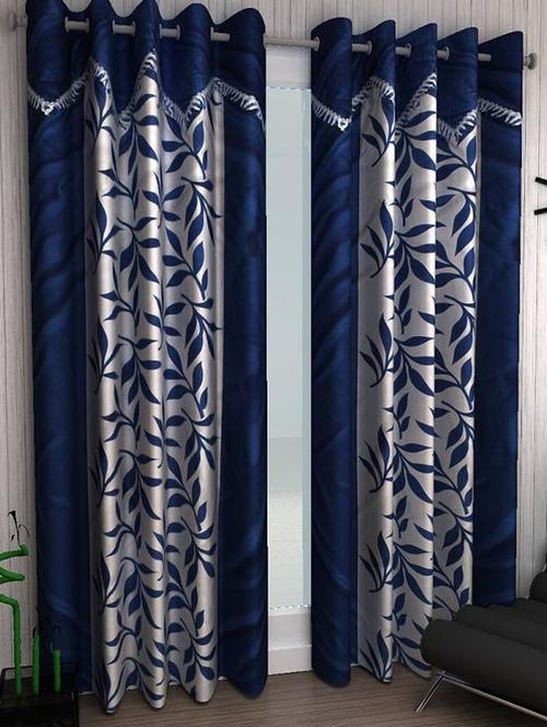 home fantasy set of 2 designer long door curtain - 13430470 - Very Small Image - 1