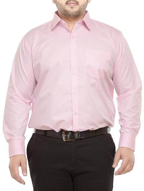 pink cotton formal shirt - 13431059 - Very Small Image - 1