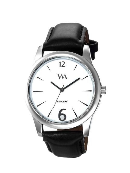 watch me formal black leather strap -227twm - 13433320 - Very Small Image - 1