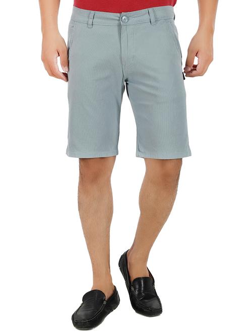 light blue cotton shorts - 13434011 - Very Small Image - 1