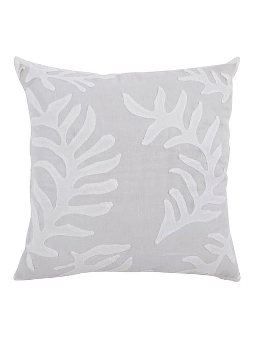 rajrang applique work single pcs. cotton leaves cushion cover - 13435213 - Very Small Image - 1