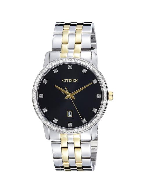 citizen analog black dial men's watch - bi5034-51e - 13437344 - Very Small Image - 1