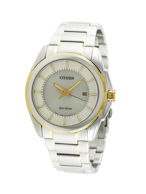 citizen eco-drive analog white dial men's watch - bm6725-56a - 13437479 - Very Small Image - 1