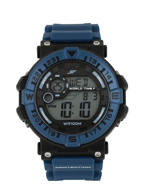 sonata ocean series men blue digital watch 77061pp03 - 13437535 - Very Small Image - 1