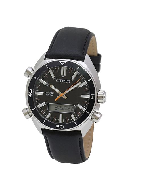citizen analog-digital black dial men's watch-jm5460-01e - 13437538 - Very Small Image - 1