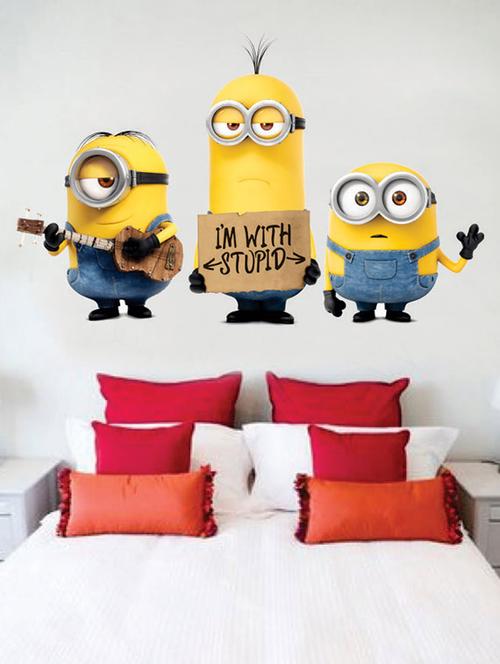 impression wall minions wall stickers - 13437727 - Very Small Image - 1