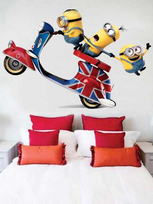 impression wall minions wall stickers - 13437728 - Very Small Image - 1