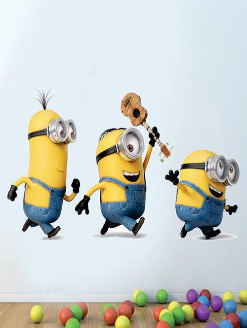 impression wall minions wall stickers - 13437729 - Very Small Image - 1