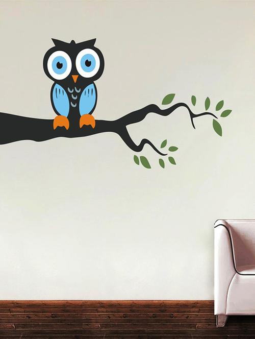 impression wall owl tree wall stickers - 13437734 - Very Small Image - 1